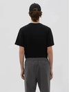 Box Logo Short Sleeve T-Shirt Black - MSGM - BALAAN 10