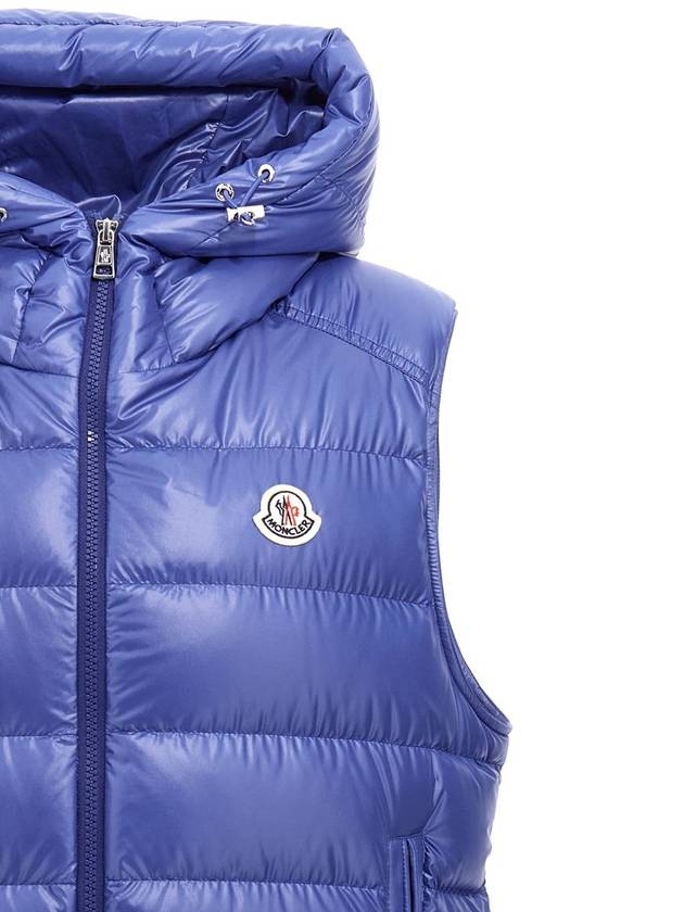 Barant Down Vest Blue - MONCLER - BALAAN 4