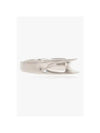 FERRAGAMO engraved logo silver tone cuff bracelet 760629 BR FOSS 2 0 PALLADIO - SALVATORE FERRAGAMO - BALAAN 4