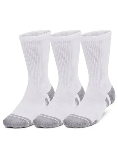 Unisex Performance Tech Crew Socks 3 Pairs Grey - UNDER ARMOUR - BALAAN 2