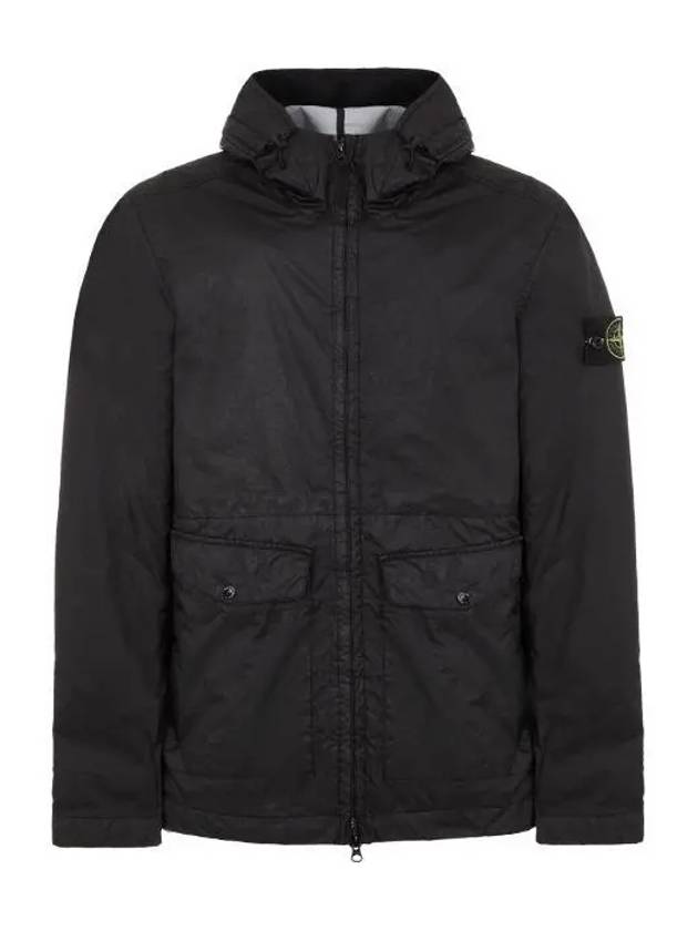 Membrana 3L TC Hooded Jacket Black - STONE ISLAND - BALAAN 2