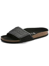 Tema Microfiber Slippers Black - BIRKENSTOCK - BALAAN 2