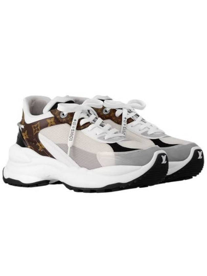 Women's Run 55 Trainer Low Top Sneakers White - LOUIS VUITTON - BALAAN 2