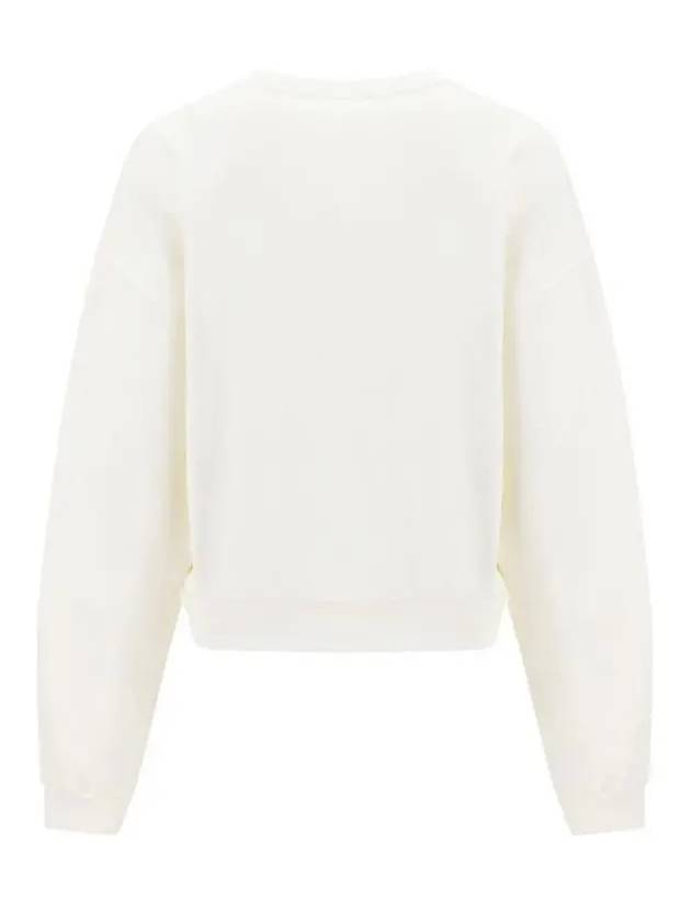 Women's Numbering Logo Print Cotton Sweatshirt White - MAISON MARGIELA - BALAAN 4