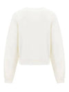 Women's Numbering Logo Print Cotton Sweatshirt White - MAISON MARGIELA - BALAAN 4