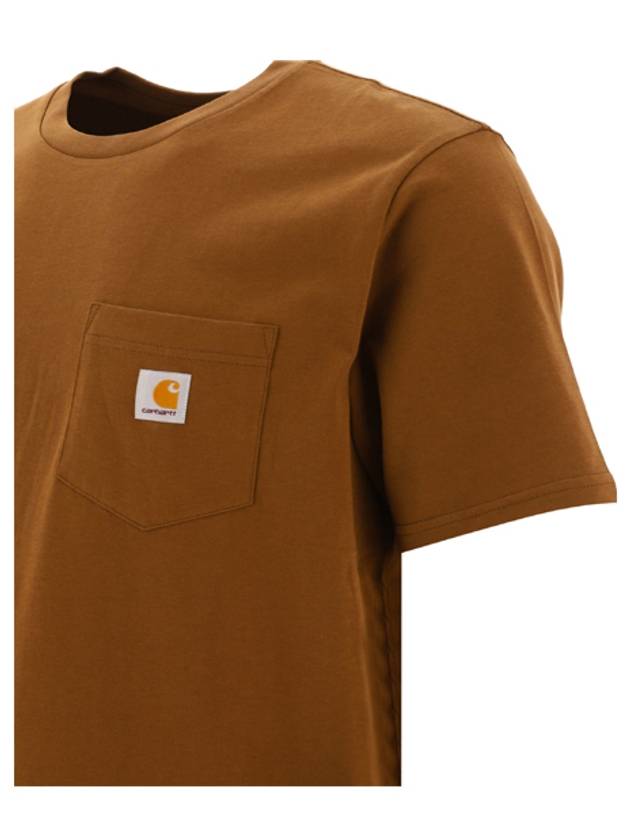 24 ss Carhartt T-shirt WITH Chest Pocket B0231093797 - CARHARTT WIP - BALAAN 4