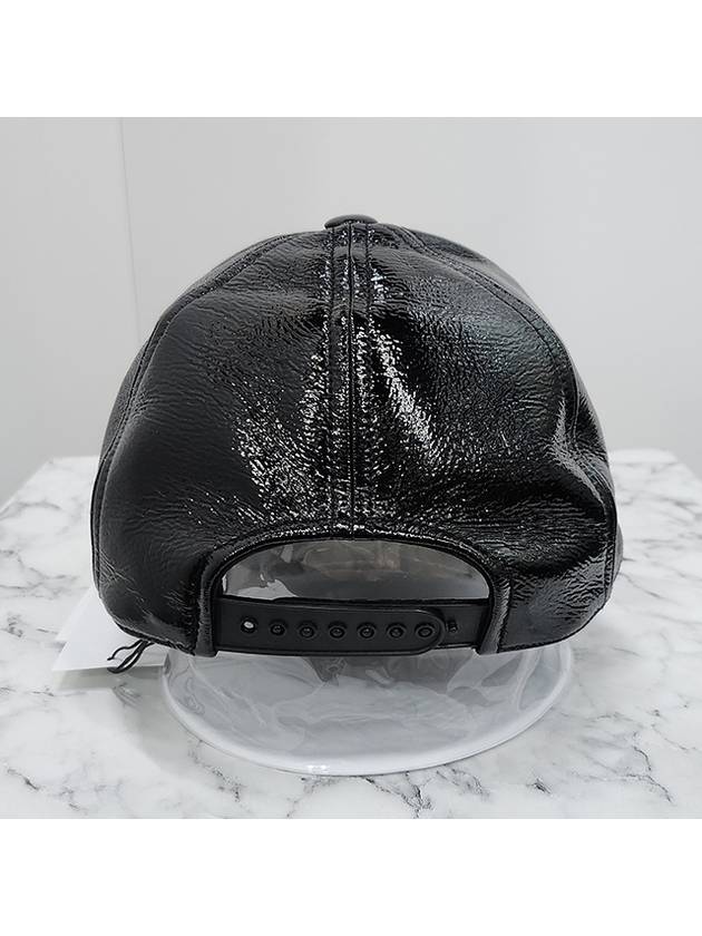 Reedition Vinyl Ball Cap Black - COURREGES - BALAAN 4