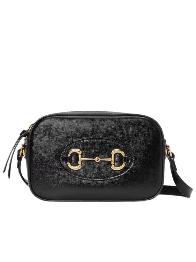 Horsebit 1955 Small Shoulder Bag Black - GUCCI - BALAAN 1