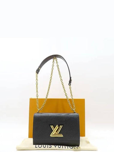 M54804 Black Epi Twist MM Turn Lock Chain Shoulder Bag - LOUIS VUITTON - BALAAN 1