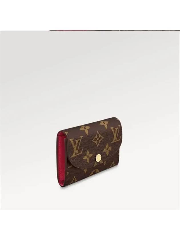 Rosalie Monogram Coin Wallet Fuchsia - LOUIS VUITTON - BALAAN 4