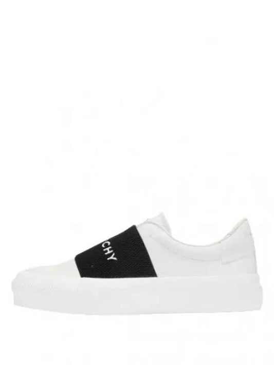 Webbing Leather Sneakers Women s - GIVENCHY - BALAAN 1