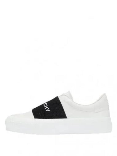 Webbing Leather Sneakers - GIVENCHY - BALAAN 1