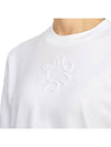 Embossed Logo Short Sleeve T-Shirt White - MONCLER - BALAAN 7