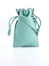 Flamenco Pocket Calfskin Cross Bag Fresh Mint - LOEWE - BALAAN 2