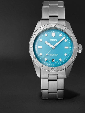 DIVERS SIXTYFIVE Automatic 38MM Stainless Steel Watch REF No 01 733 7771 405507 8 19 18 01 733 7771 4055 07 8 19 18 B0080859662 - ORIS - BALAAN 1