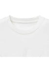 Heavy Cotton Overfit Short Sleeve T-Shirt White - NOIRER - BALAAN 5