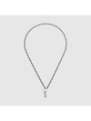 Trademark Chain Necklace Silver - GUCCI - BALAAN 2