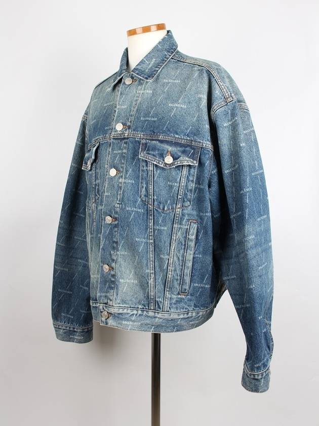 Multi logo denim jacket 50 - BALENCIAGA - BALAAN 2