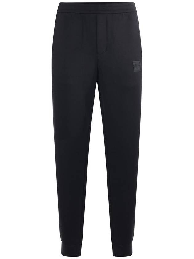 Normal waist plain sports tracksuit black - EMPORIO ARMANI - BALAAN 3