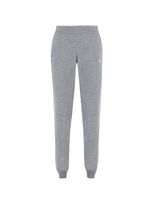 Training Cashmere Track Pants Grey - SPORTY & RICH - BALAAN 1