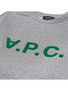 Eliot Logo Sweatshirt Grey - A.P.C. - BALAAN 5