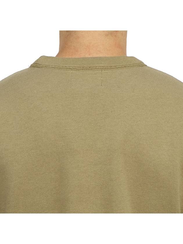 Mikoy Logo Cotton Sweatshirt Moss Green - ISABEL MARANT - BALAAN 8