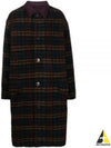 Men's Kinston Check Reversible Single Coat Black - ISABEL MARANT - BALAAN 2