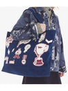 Varsity Patch XXL Tote Bag Shoulder - MAISON KITSUNE - BALAAN 5