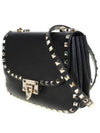 Rockstud Cross Bag Black - VALENTINO - BALAAN 3