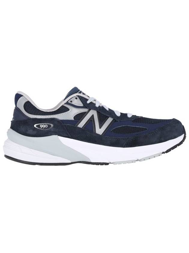 990v6 Low Top Sneakers Navy - NEW BALANCE - BALAAN 2