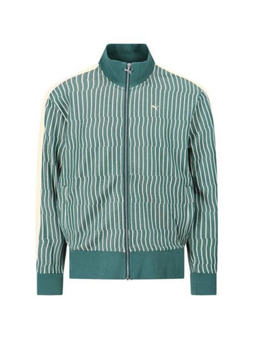 Players Lane T7 Track Jacket Green - PUMA - BALAAN 1