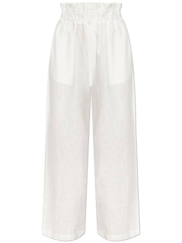 Posse Linen Trousers Ducky, Women's, White - POSSE - BALAAN 1