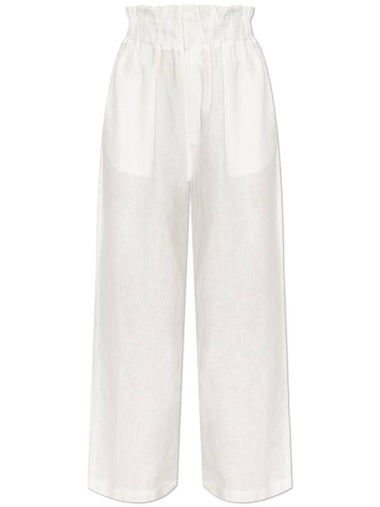 Posse Linen Trousers Ducky, Women's, White - POSSE - BALAAN 1