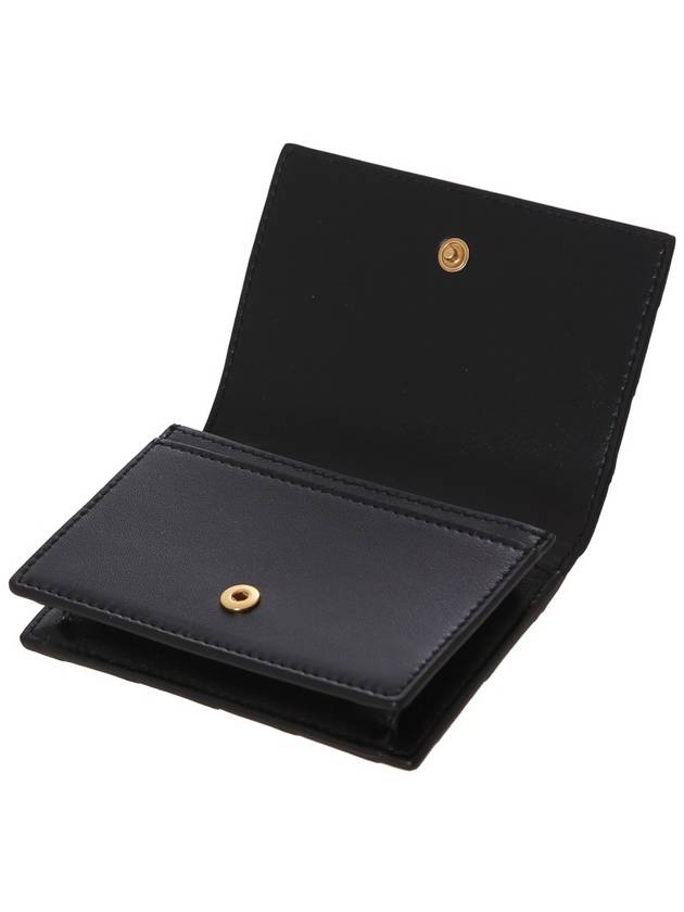 Intrecciato Flap Business Card Wallet Black - BOTTEGA VENETA - BALAAN 7