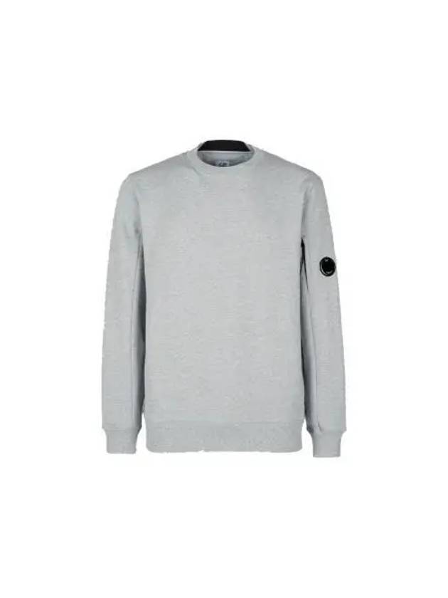 Light Fleece Sweatshirt Grey - CP COMPANY - BALAAN 2