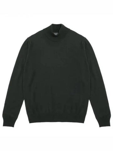 Green wool half turtleneck knit C08KTTS02 271054 - CORNELIANI - BALAAN 1