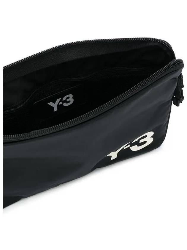 Signature Logo Clutch Bag Black - Y-3 - BALAAN 5