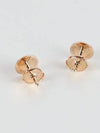 Small Ex Libris Earrings Rose Gold - HERMES - BALAAN 4