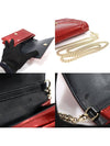 S0328OSKN Metallic Red Patent AMA Rama Gold Chain WOC Clutch Crossbody Bag - DIOR - BALAAN 6