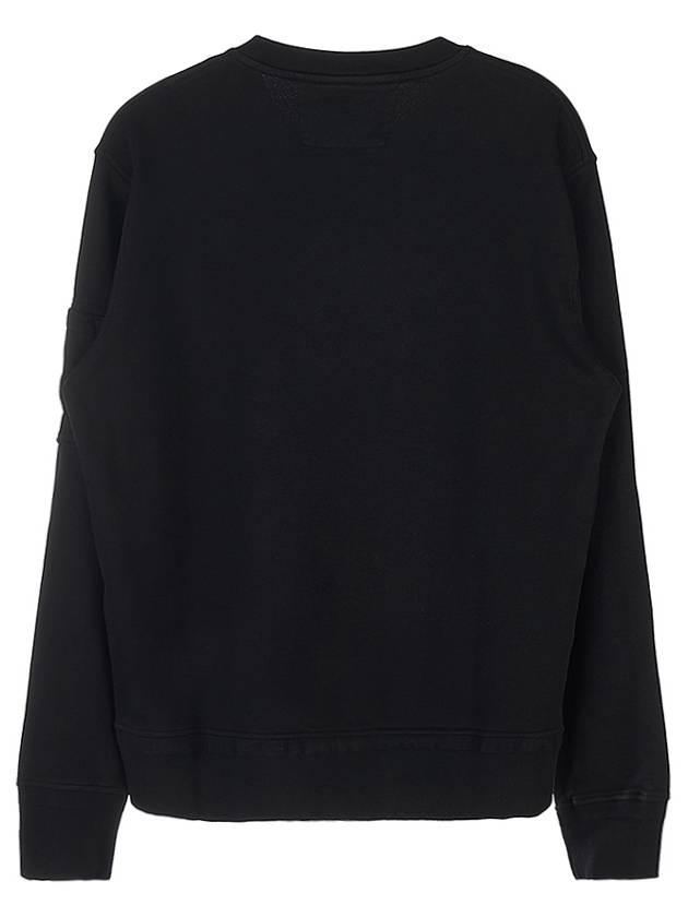 Cotton Fleece Sweatshirt Black - CP COMPANY - BALAAN 3