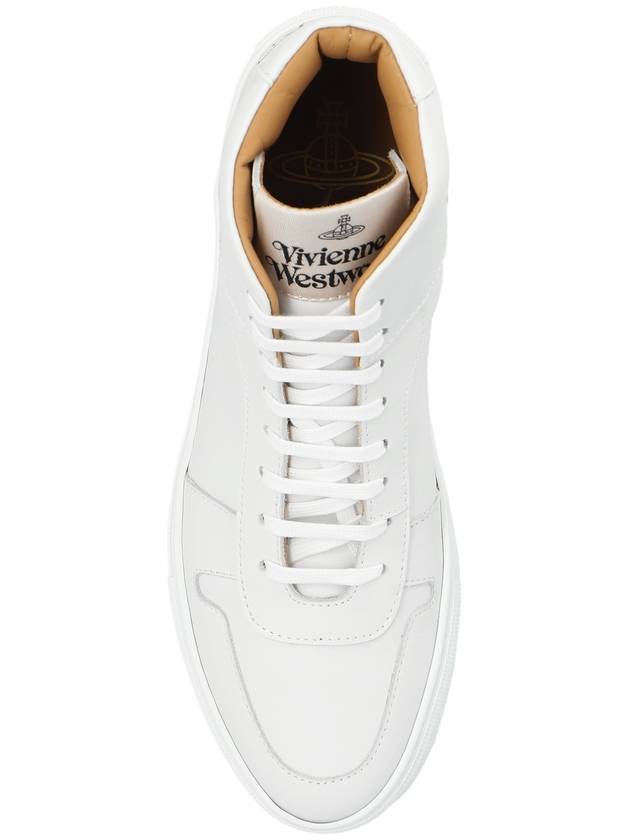 Vivienne Westwood ‘Classic Trainer’ High-top Sneakers, Women's, White - VIVIENNE WESTWOOD - BALAAN 6