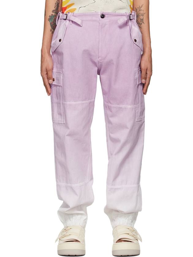 Purple Tie & Dye Cargo Pants - FAITH CONNEXION - BALAAN 2