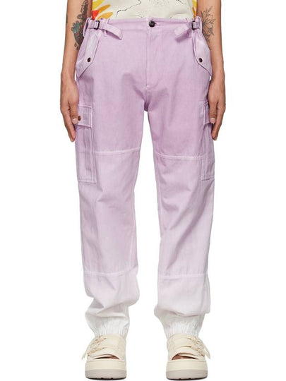 Purple Tie & Dye Cargo Pants - FAITH CONNEXION - BALAAN 2