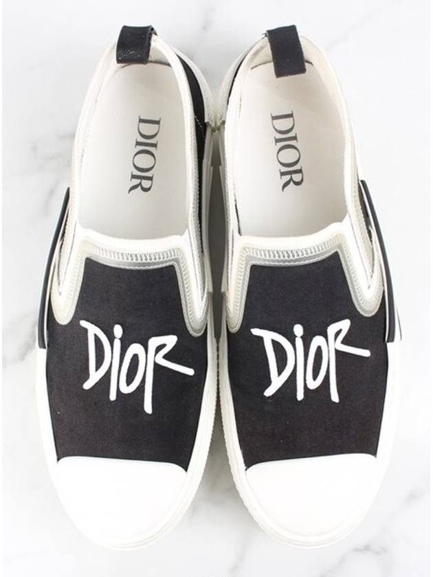 John Stussy Logo Slip On 43 280 - DIOR - BALAAN 9