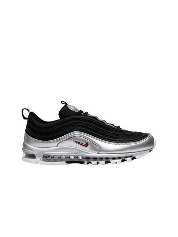 Air Max 97 Low Top Sneakers Silver Black - NIKE - BALAAN 1