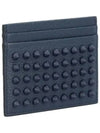 Chios Spike Card Wallet Navy - CHRISTIAN LOUBOUTIN - BALAAN 5