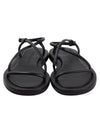 strap flat sandals black - ALEXANDER MCQUEEN - BALAAN 4