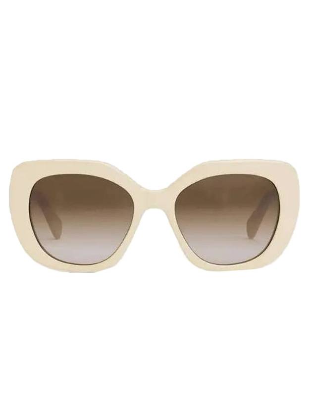 Eyewear Triomphe Square Sunglasses Ivory - CELINE - BALAAN 1