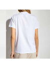 Women's Relaxed Fun Short Sleeve T-Shirt White - GANNI - BALAAN 4