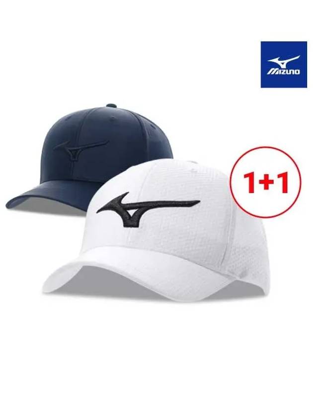 Tour cap golf hat 2-piece set 52KW2250 52KW2106 - MIZUNO - BALAAN 4